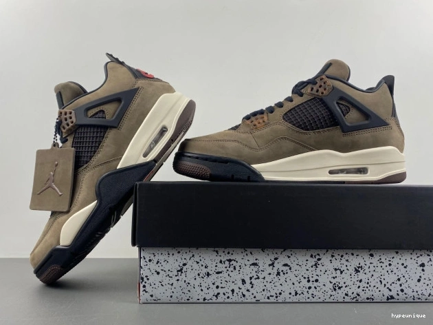 HYPE 4 Travis x TS Scott Brown Retro Air Jordan AJ4-882335 0712